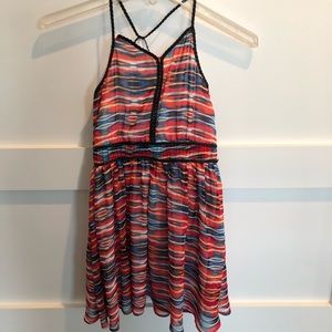 Ella Moss girls print dress Sz 10